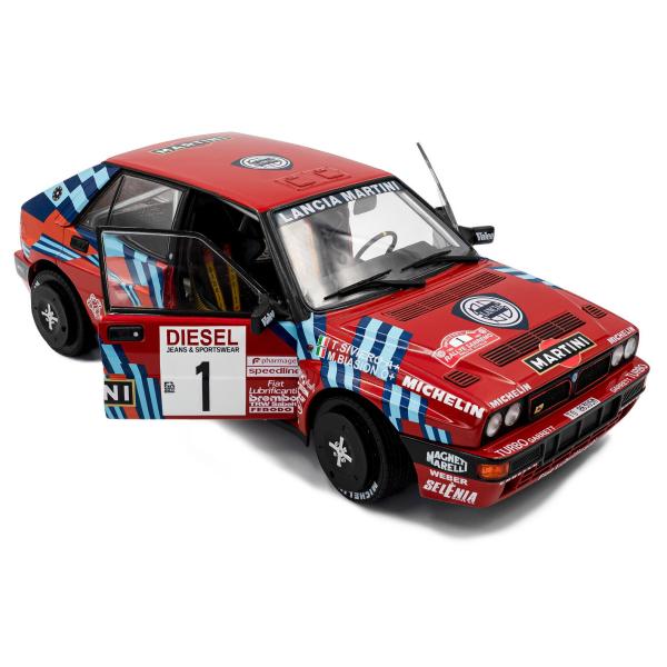 1:18 LANCIA DELTA HF INTEGRALE ROSSO #1 M.BIASION