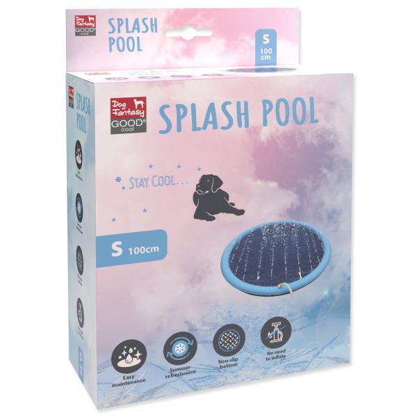 Bazén mělký Dog Fantasy s vodními tryskami 100cm