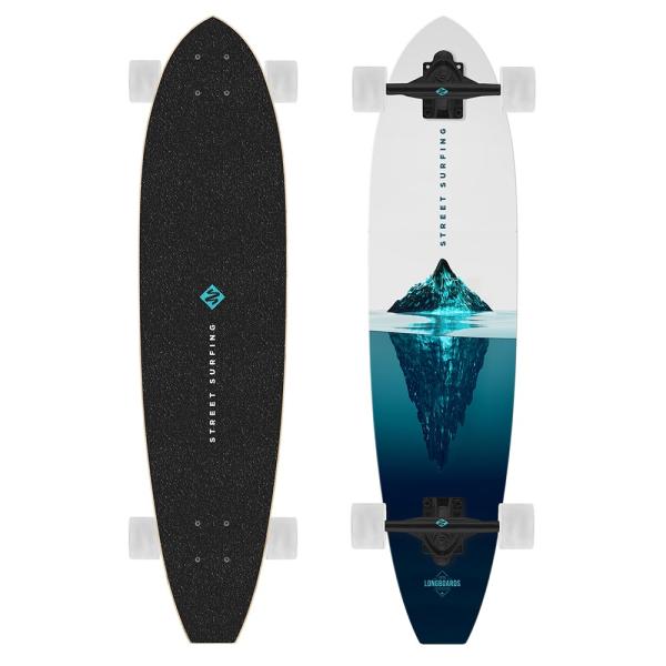 Longboard Street Surfing CUT KICKTAIL 36” Iceberg
