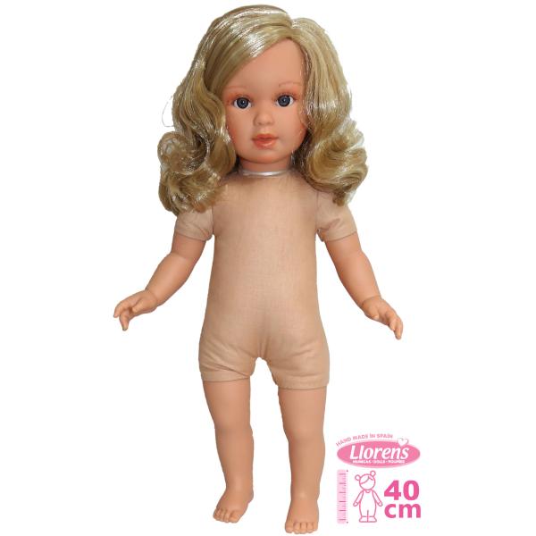 Llorens 540L LUCIA - realistická bábika s mäkkým látkovým telom - 40 cm