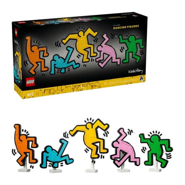 LEGO® Art 31216 Keith Haring – Tančící postavy