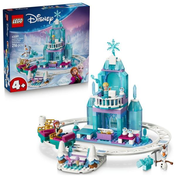 LEGO® Disney™ 43281 Elsin palacio de hielo y paseo en la nieve