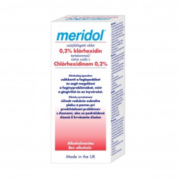 Meridol ústní voda s Chlorhexidinem 0,2% 300ml