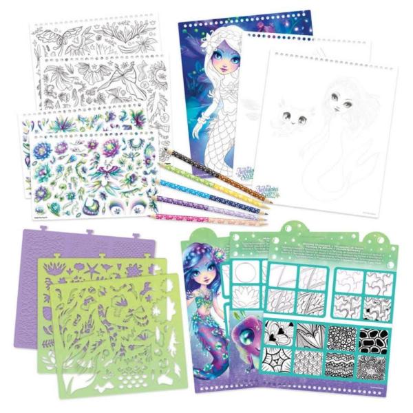 Nebulous Stars Kreativní sketchbook Nenuphia