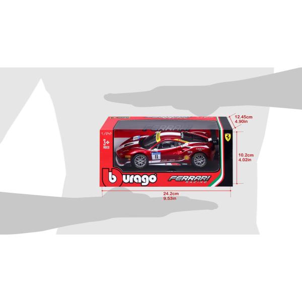 Bburago 1:24 Ferrari Racing 488 Challenge 2017