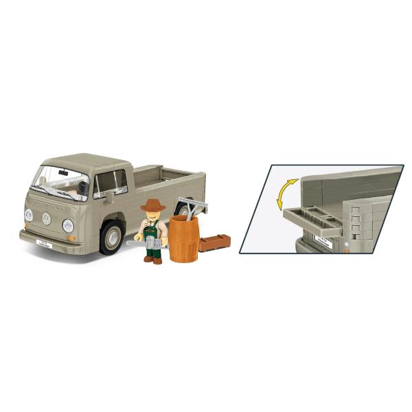 Cobi Volkswagen T2a valník, 1:35, 152 k, 1 f