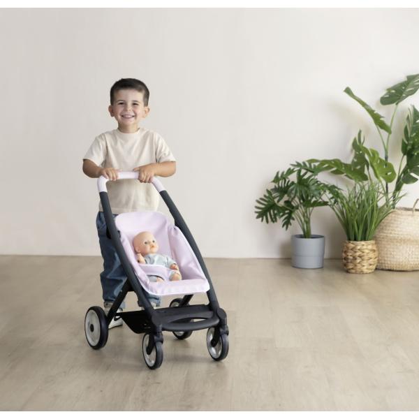 Smoby Kombinovaný kočárek Maxi Cosi pro panenky světle růžový (obrázek 11)
