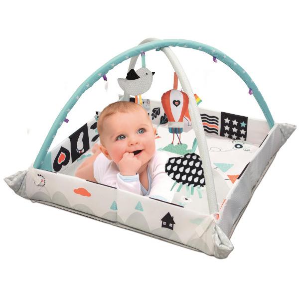 Clementoni Clemmy baby - dětská hrací deka s hrazdou černo-bílá (obrázek 4)