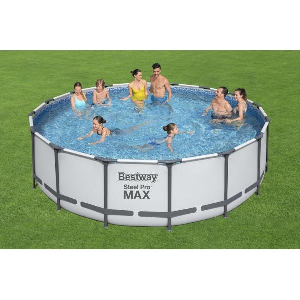 Zahradní bazén Bestway 5612X Steel Pro MAX 4.27mx 1,22m Pool Set