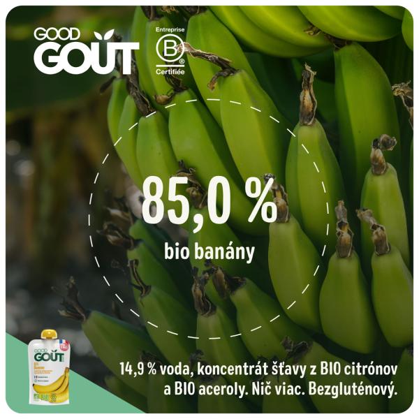 Good Gout BIO Banán (120 g)