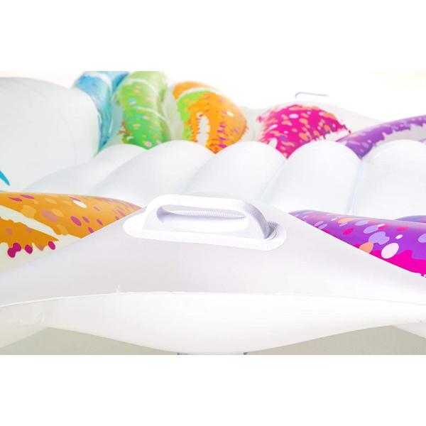 Bestway 43261 Nafukovací lehátko 43261 Duhový motýl, 294x193 cm (obrázek 4)