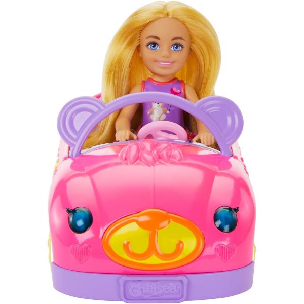 Mattel Barbie Chelsea a mackovia autíčko (obrázek 5)
