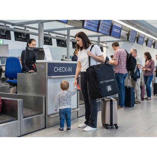 Přepravní taška na kočárek, Black (obrázek 3)