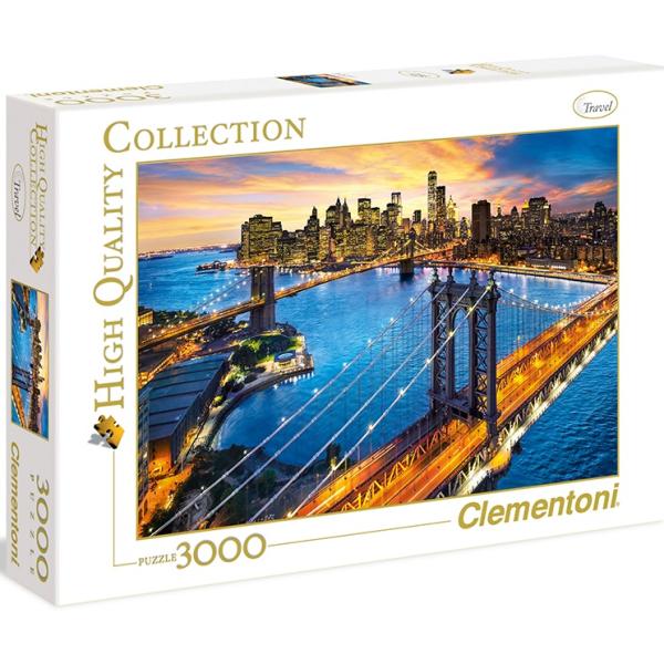 Clementoni - Puzzle 3000 New York