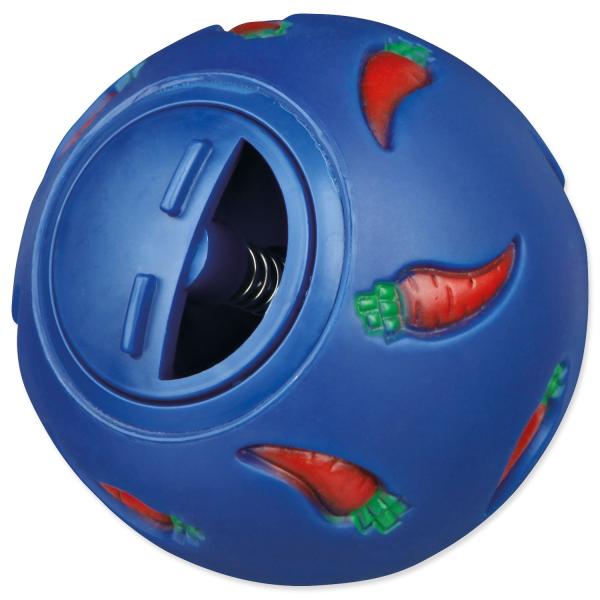 Hračka Trixie míč s otvorem pro krmení pro hlodavce 7cm
