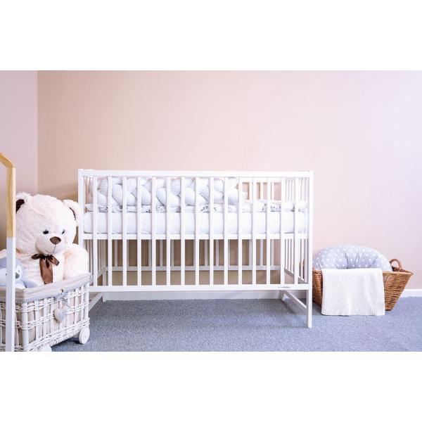 Dětská postýlka New Baby LILLY bílá (obrázek 4)