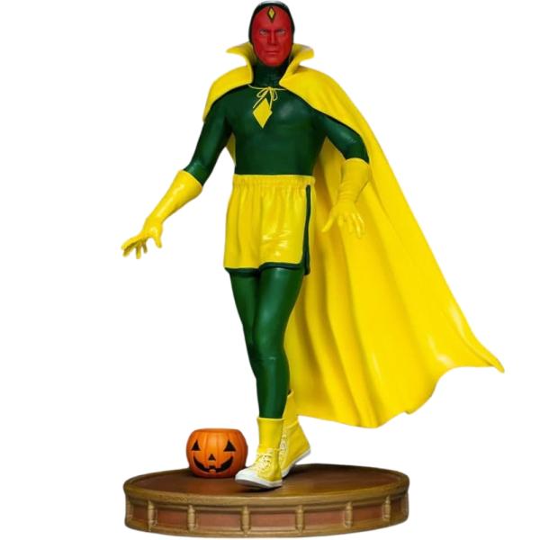 Iron Studios Wandavision - Visione Halloween Version Statue Art Scale 1/10