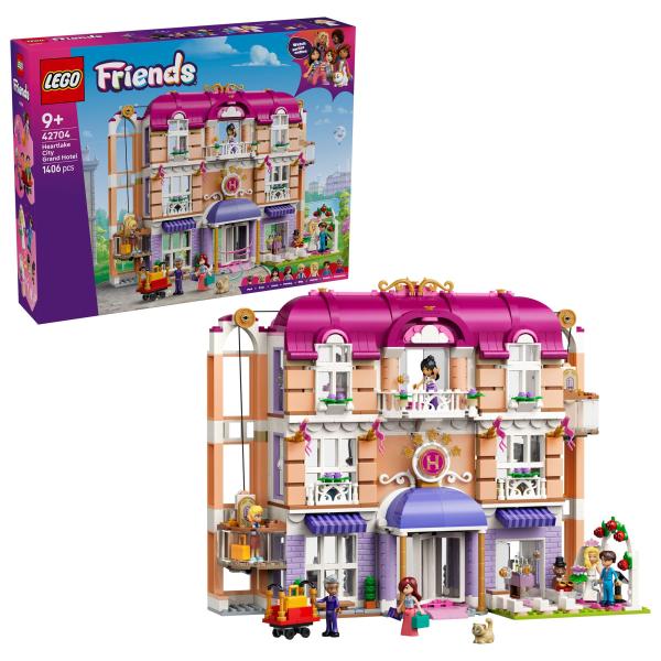 LEGO® Friends 42704 Grandhotel v městečku Heartlake