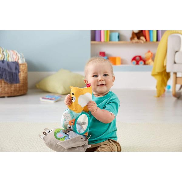 Fisher Price Hebká senzorická knížka (obrázek 3)