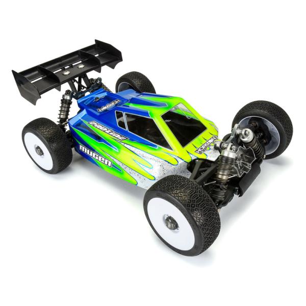 Pro-Line karosérie 1:8 Sector čirá: Mugen MBX8/MBX8R (obrázek 5)