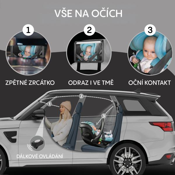 Zrcadlo s osvětlením LED DELUXE, Black (obrázek 6)