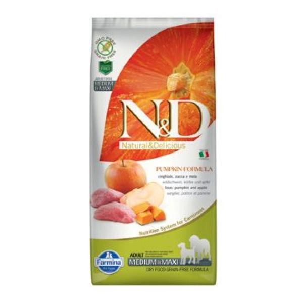 ND Dog Pumpkin Adult M/M 12kg pes, jablko