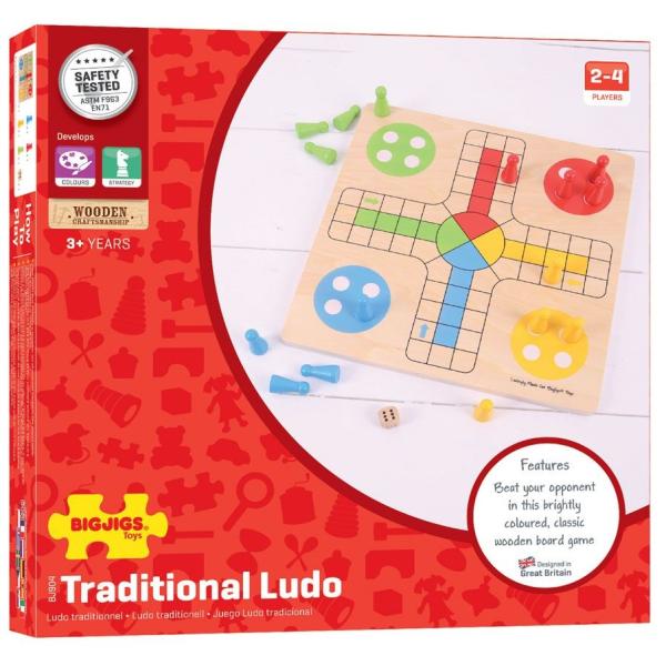 Bigjigs Toys Člověče nezlob se! (obrázek 4)