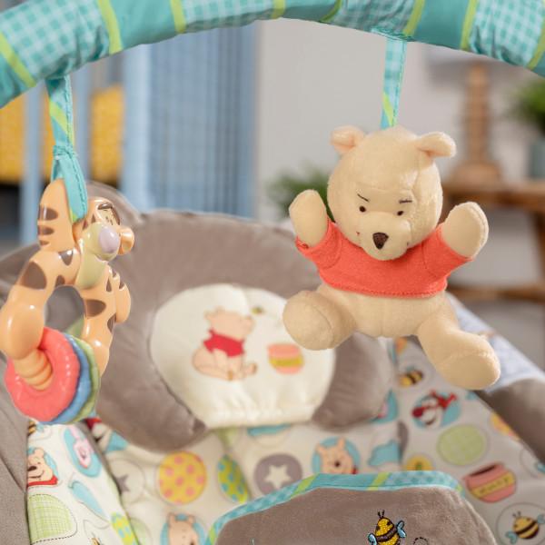 BRIGHT STARTS Lehátko vibrující s melodií Winnie the Pooh Dots & Hunny 0 m+, do 9 kg (obrázek 7)