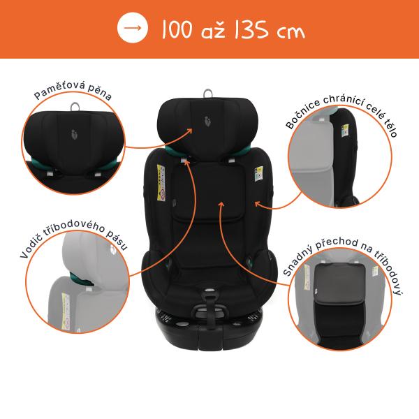 Autosedačka Voyager Maxi, Ivory Beige (obrázek 5)