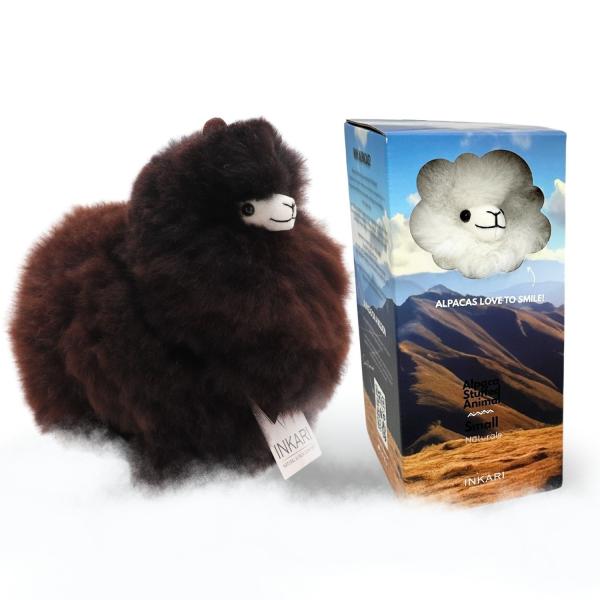 INKARI Plyšová hračka Alpaca Small Cacao 23cm