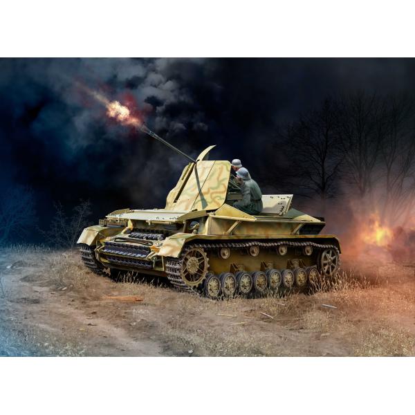 Plastic ModelKit military 03363 - Flakpanzer IV "Möbelwagen" 3.7cm Flak 43 (1:72) (obrázek 7)