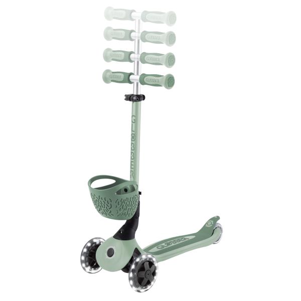 Globber koloběžka Go Up Baby lights 360 ° Sage (obrázek 8)