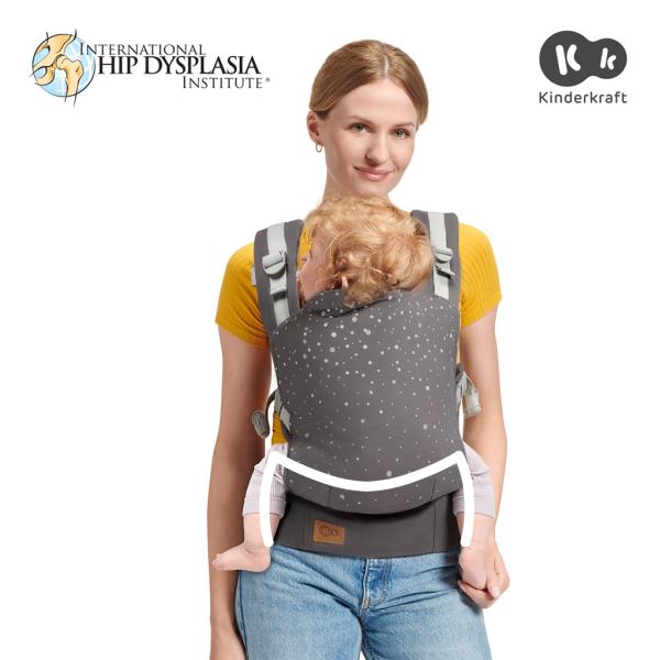 KINDERKRAFT Nosič dětí Nino Confetti Grey