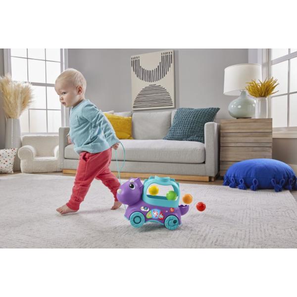 Fisher Price Hrající dino s vyskakujícími míči CZ/SK/ENG/HU/PL (obrázek 5)