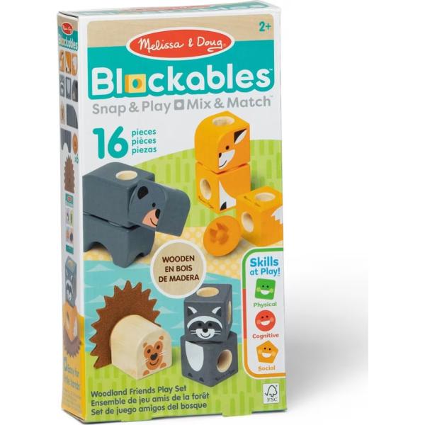 Spin Master Melissa & Doug Blockables stavebnice Divočina