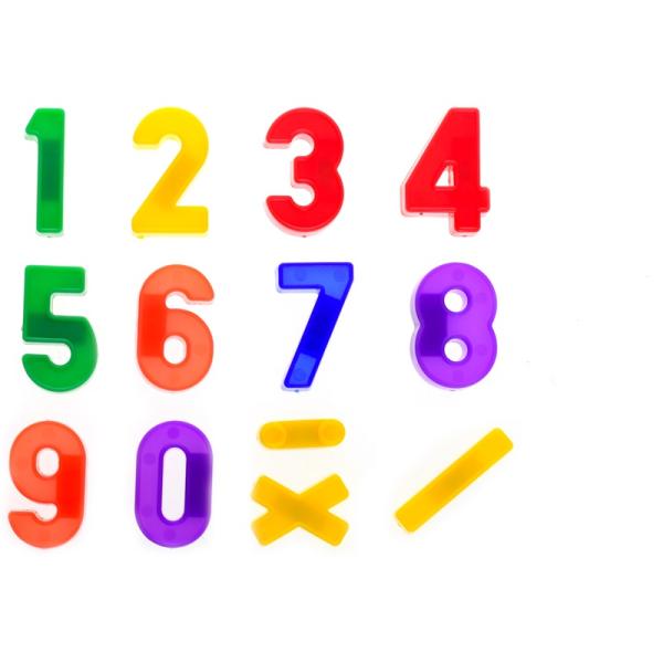 Magnety číslice 48ks