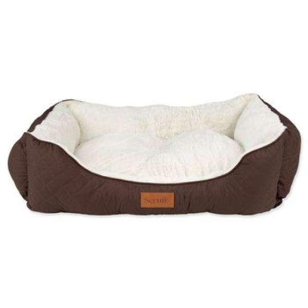 Pelíšek Scruffs Wilton Box Bed hnědý XL 90x70cm