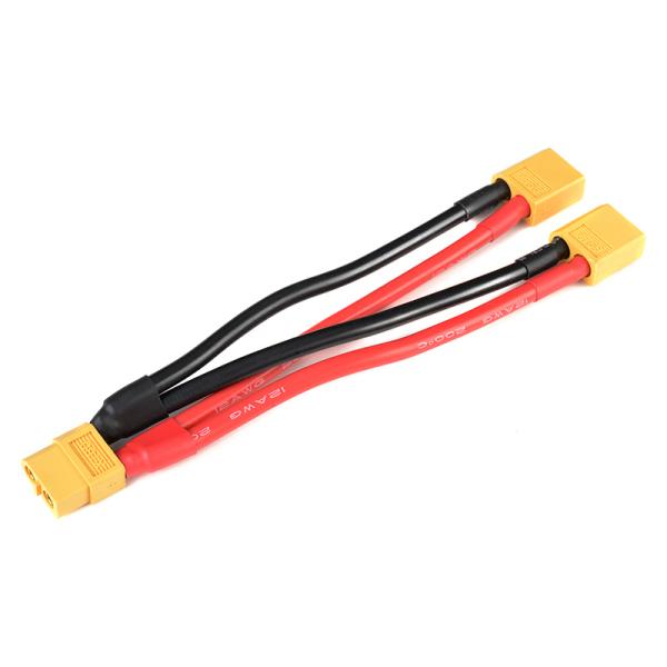 Paralelný Y-kábel XT-60 12AWG 12cm