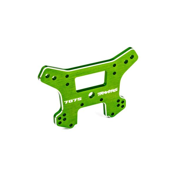 Torre De Amortiguadores Trasera De Aluminio Anodizado Verde De Traxxas (Para Sledge)-image