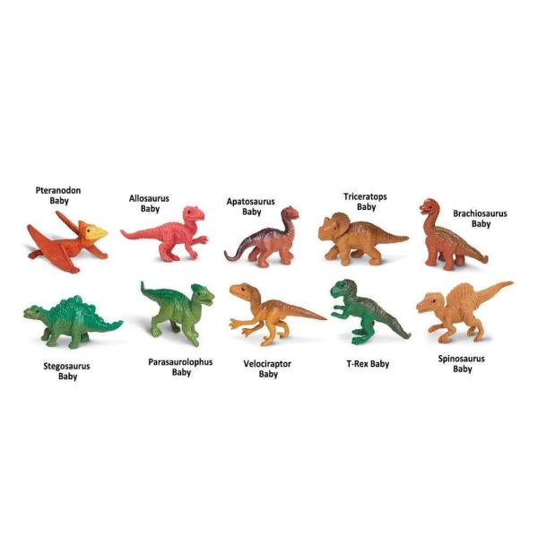 Safari® Toob Mláďata dinosaurů 10 figurek (obrázek 4)