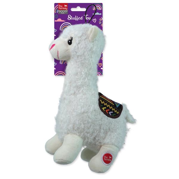 Hračka Dog Fantasy Stuffed Toy lama pískací mix barev 26cm (obrázek 4)