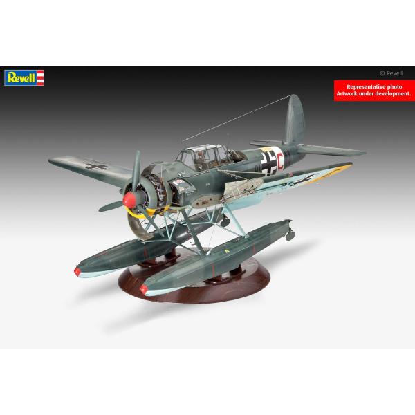 Plastic ModelKit letadlo 03787 – Arado Ar196A-3 Hydroplán (1:32)