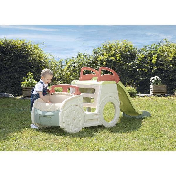Smoby Auto pískoviště se skluzavkou Life 150 cm (obrázek 8)
