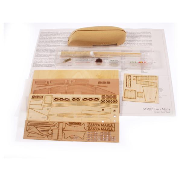 MINI MAMOLI Santa Maria 1:106 kit (obrázek 6)