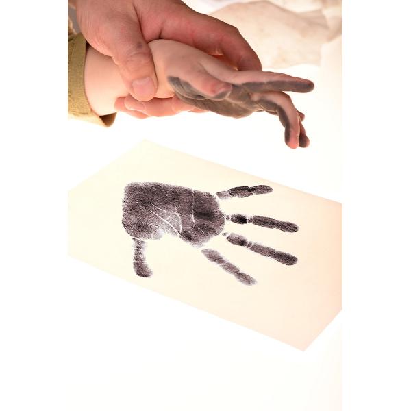 Barva na dětské otisky 2ks modrá, šedá (obrázek 5)