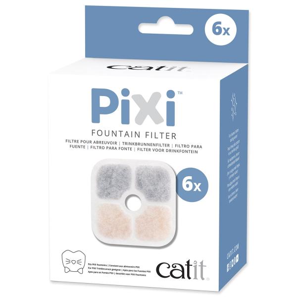 Catit Pixi Fountain Filter Cartridge, 6ks