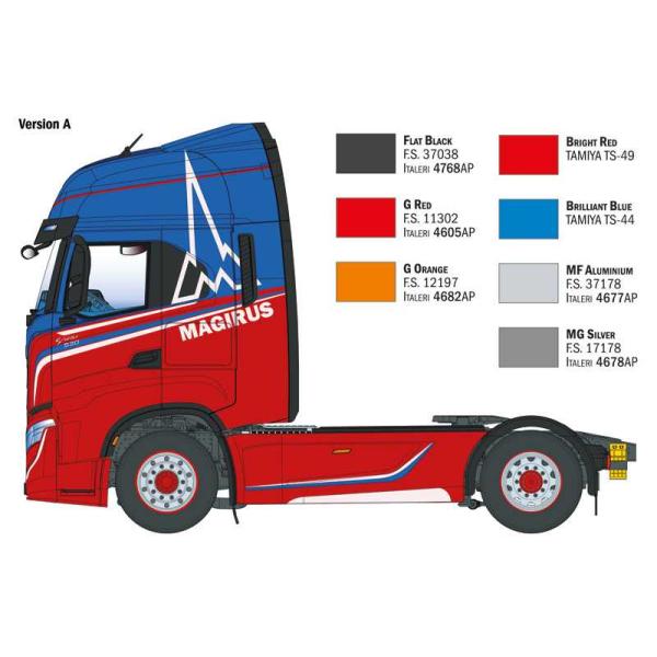 Model Kit truck 3963 – Iveco Stralis S-Way (1:24)