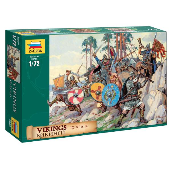 Wargames (AOB) figurky 8046 - Vikings (1:72)