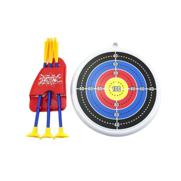 Kuše + šípy + terč plast 48cm (obrázek 4)