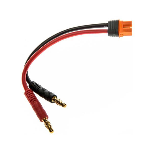 Spektrum nabíjací kábel IC3 batéria s banánikmi 15cm 13AWG